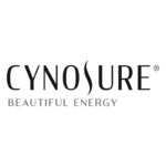 Logo Cynosure, com design moderno e sofisticado, representando a identidade da marca e sua posição de destaque no mercado de estética e saúde.